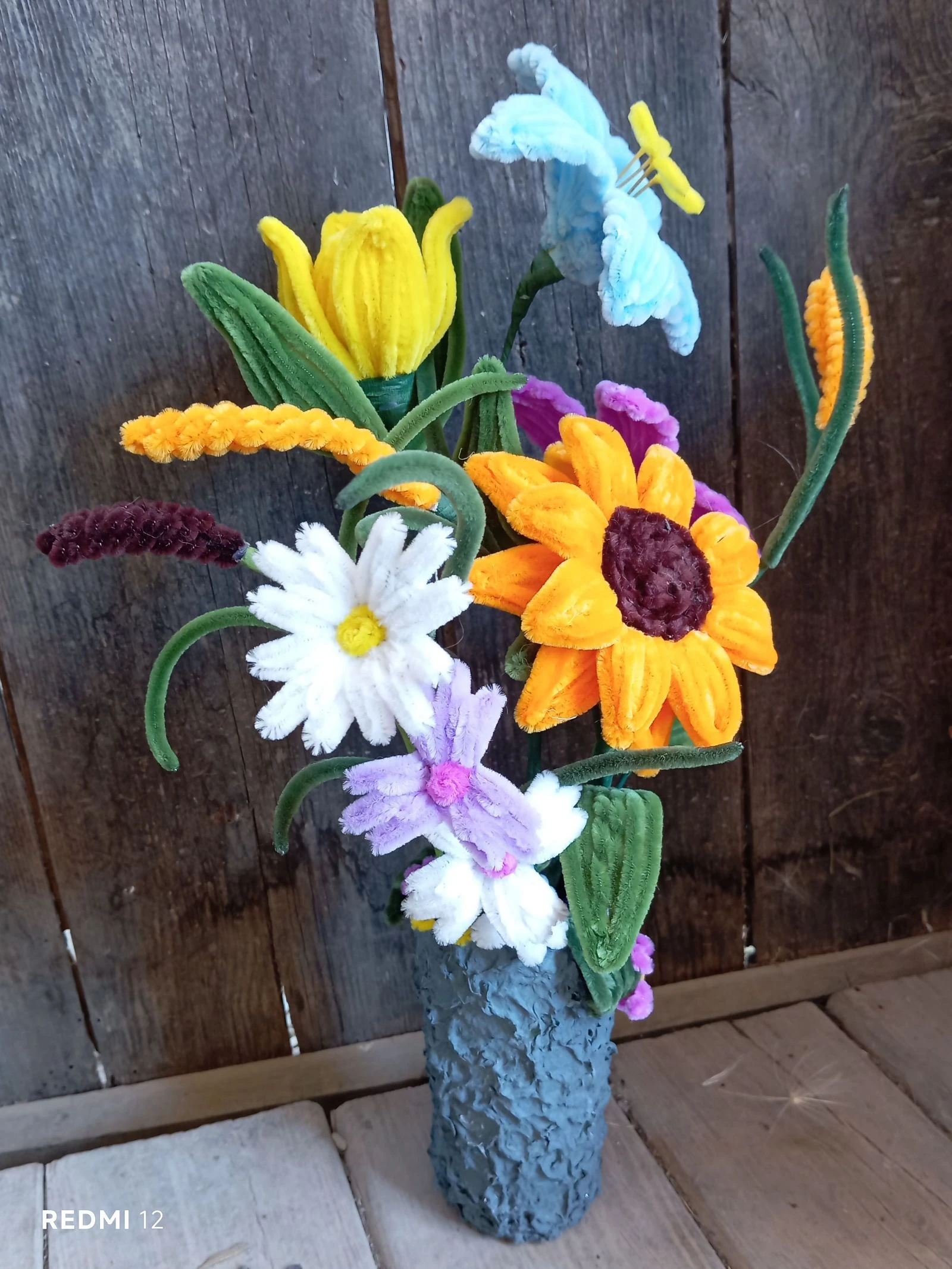 Decoratieve pijpen met bloemen – photo 2